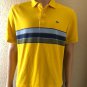 Lacoste Polo Mens Multicolored Shirt Size 4 Medium 100% Cotton