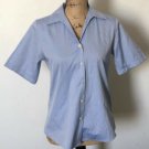 Orvis Women's Wrinkle Free Button Up Shirt Blue Size 6