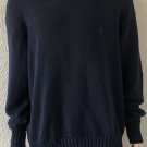 Polo Ralph Lauren Men's Crewneck Navy Blue Knit Cotton Sweater Sz 2XL Polo Ralph Lauren Men's Crewneck Navy Blue Knit Cotton Sweater Sz 2XL