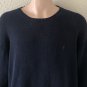 Polo Ralph Lauren Men's Crewneck Navy Blue Knit Cotton Sweater Sz 2XL