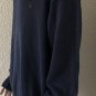 Polo Ralph Lauren Men's Crewneck Navy Blue Knit Cotton Sweater Sz 2XL