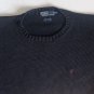 Polo Ralph Lauren Men's Crewneck Navy Blue Knit Cotton Sweater Sz 2XL