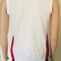 Nike Youth's Dri-Fit Tank Top Red Mesh Sleeveless V Neck Activewear Shirt Sz M