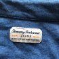 Tommy Bahama Jeans Mens Long Sleeve Two Pockets Polo Shirt Blue Sz 2XL