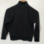 The North Face Boy's Full Zip Up Fleece Jacket Long Sleeve Black Sz  S/Petite