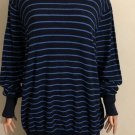 Ralph Lauren Golf Women's Cotton Linen Blue Striped Sweater Sz XL Ralph Lauren Golf Women's Cotton Linen Blue Striped Sweater Sz XL