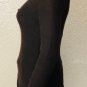 Ralph Lauren Womens Brown Knit V NECK Sweater Front Toggle size Petite Small