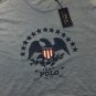 Polo Ralph Lauren Men's Big & Tall S/S Eagle Stars Graphic Blue T-Shirt Sz XLT