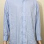 Lauren Ralph Lauren Men's Solid Blue Performance Stretch Shirt Sz 17 32/33 XL