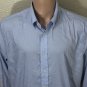 Lauren Ralph Lauren Men's Solid Blue Performance Stretch Shirt Sz 17 32/33 XL