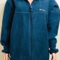 Columbia Mens Blue Full Zip Fleece Jacket Sz XXL
