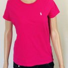 Polo Ralph Lauren Girls Short Sleeve Tee- Shirt Pink Sz Large