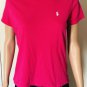 Polo Ralph Lauren Girls Short Sleeve Tee- Shirt Pink Sz Large