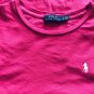 Polo Ralph Lauren Girls Short Sleeve Tee- Shirt Pink Sz Large