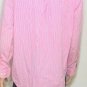 Ralph Lauren Classic Fit Mens Pink Striped Dress Shirt Sz 16 34/35