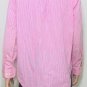 Ralph Lauren Classic Fit Mens Pink Striped Dress Shirt Sz 16 34/35