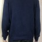 Polo Ralph Lauren Mens Pullover Knit Sweater Sz XL Blue Crew Neck 100% Cotton