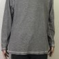 Tommy Bahama Mens Crewneck Reversible Sweatshirt Gray & Ivory Sz XL
