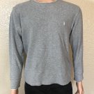 POLO RALPH LAUREN SLEEPWEAR MENS THERMAL LONG SLEEVE SHIRTS Sz M Gray