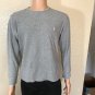 POLO RALPH LAUREN SLEEPWEAR MENS THERMAL LONG SLEEVE SHIRTS Sz M Gray