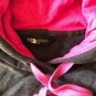 The North Face Grey/Pink Trivert Logo Womens Hoodie Size S/P