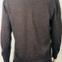 GAP Mens 100% Extra Fine Merino Wool V- Neck Brown Heather Sweater Size L
