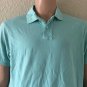 Ralph Lauren Custom Fit Mens Polo Size Large Aqua Short sleeve Shirt