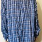 Polo Ralph Lauren Men's Button Up 100% Linen Plaid Dress Shirt Sz XLT