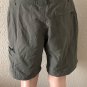 North Face Womens Shorts Moss Green Hiking Camping Casual  size 8