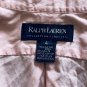 Ralph Lauren Black Label Women's Peach Button Down Shirt Size 4
