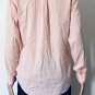 Ralph Lauren Black Label Women's Peach Button Down Shirt Size 4