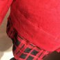 Michael Kors Women' Red Knit Long Sleeve Pullover Sweater Size L