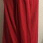 Michael Kors Women' Red Knit Long Sleeve Pullover Sweater Size L