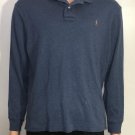 Polo Ralph Lauren Mens Pima Soft Touch Blue Polo Long Sleeve Shirt Size L Polo Ralph Lauren Mens Pima Soft Touch Blue Polo Long Sleeve Shirt Size L
