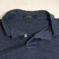 Polo Ralph Lauren Mens Pima Soft Touch Blue Polo Long Sleeve Shirt Size L