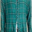 Polo Ralph Lauren Mens XL Green Plaid Flannel Sleep Wear Button Down Shirt Polo Ralph Lauren Mens XL Green Plaid Flannel Sleep Wear Button Down Shirt