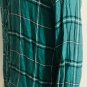 Polo Ralph Lauren Mens XL Green Plaid Flannel Sleep Wear Button Down Shirt