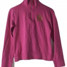 Lauren Ralph Lauren Women's Zip Pullover  Pink Sweater Gold Logo Size XS
