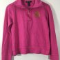 Lauren Ralph Lauren Women's Zip Pullover  Pink Sweater Gold Logo Size XS