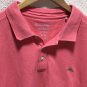Tommy Bahama Island-zone Men's Polo Shirt Supima Cotton Pink Sz XL