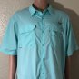 Columbia Mens PFG Bahama II Short Sleeve Shirt Sz 2XL Omni-Shade Fishing T-shirt