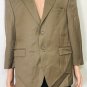 Lauren Ralph Lauren Mens Pale Brown 100% Wool 2 Button Blazer Coat Jacket 42S