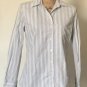 J.Crew Womens long Sleeve Striped button Up dress Shirt Sz M