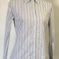 J.Crew Womens long Sleeve Striped button Up dress Shirt Sz M
