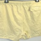 Vintage 90s Polo Ralph Lauren Men's XL Khaki Yellow Shorts Drawstring Pockets