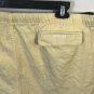 Vintage 90s Polo Ralph Lauren Men's XL Khaki Yellow Shorts Drawstring Pockets