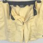 Vintage 90s Polo Ralph Lauren Men's XL Khaki Yellow Shorts Drawstring Pockets