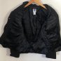 Gap Kids Wool Blend Pea Coat Jacket Black Youth Girls'  Sz S (8-10)