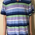 IZOD Mens XL Polo Multicolor Short Sleeve Shirt
