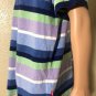 IZOD Mens XL Polo Multicolor Short Sleeve Shirt